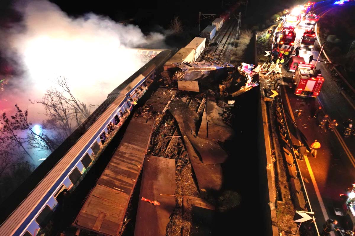 Greece Train Accident: یونان میں مسافر ٹرین تصادم میں 26 افراد ہلاک، 85 زخمی