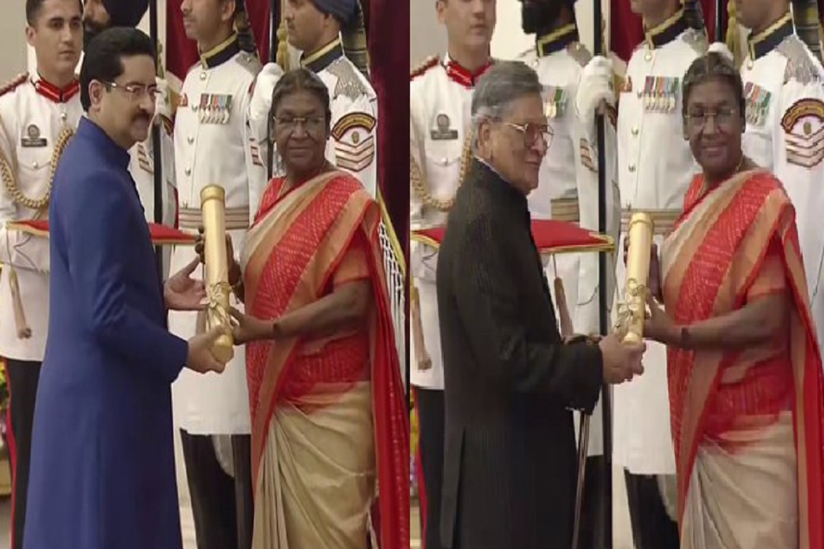 Padma Awards 2023: کرناٹک کے سابق وزیر اعلیٰ ایس ایم کرشنا کو پدم وبھوشن، صنعت کار کمار منگلم برلا کو پدم بھوشن، صدر نے 106 مشہور شخصیات کو اعزاز سے نوازا