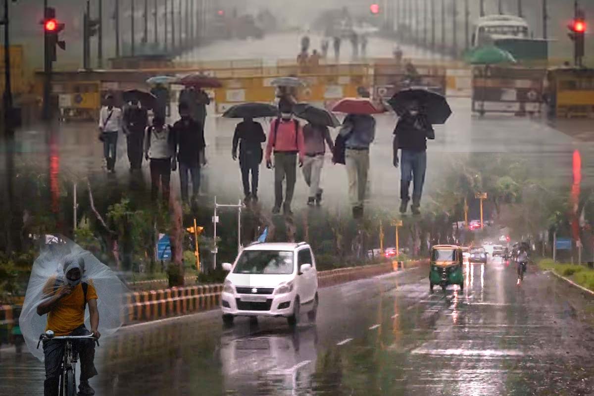 Delhi Weather Forecast Today: دہلی این سی آر  والوں کی صبح  کا آغاز ہوابارش سے، موسم ہوا خوشگوار، محکمہ موسمیات نے جاری کیا  الرٹ