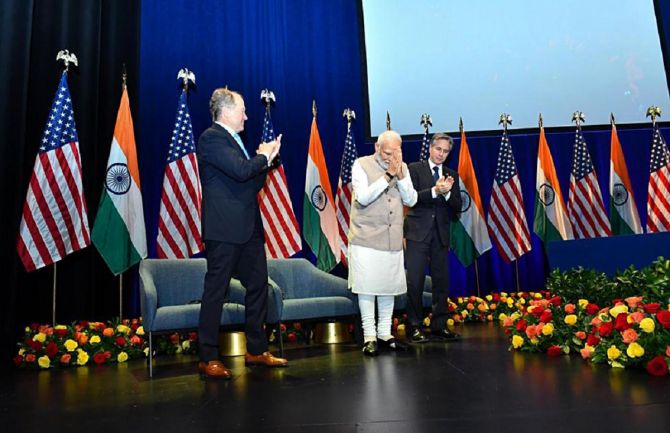 India-US relations: مودی کا دورہ بھارت امریکہ تعلقات میں اہم موڑ: گارسیٹی