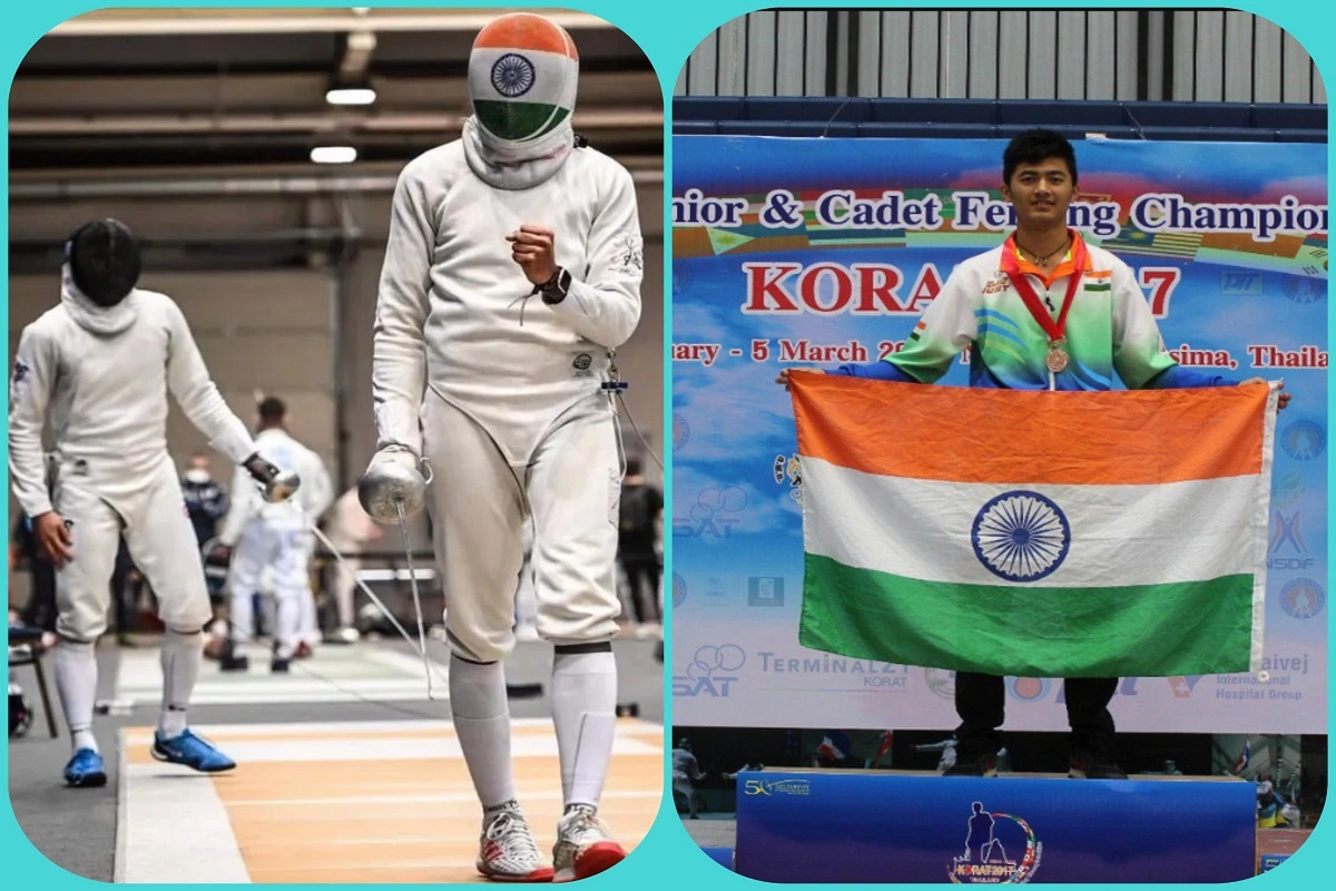Manipur’s fencing hero Jetlee: منی پور کے فینسنگ ہیرو جیٹلی نے اولمپک کو خواب کے بجائے اپنی منزل بتایا