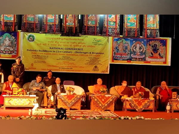 Ladakh hosts conference: لداخ میں نالندہ بدھ مت کی ثقافتی اہمیت کو فروغ دینے کے لیے کانفرنس کا آغاز