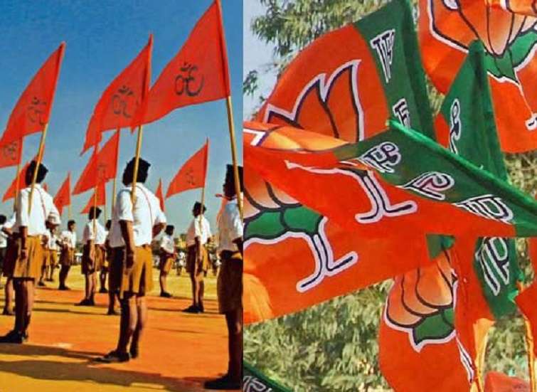 BJP countering Congress on the RSS uniform row