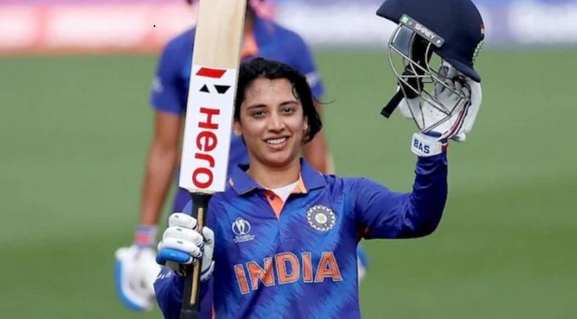 Smriti as the second topper in the latest ICC world ranking