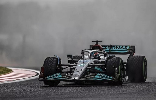 Team Mercedes Registers the Victory For The Day: Japanese Grand Prix Practice 2