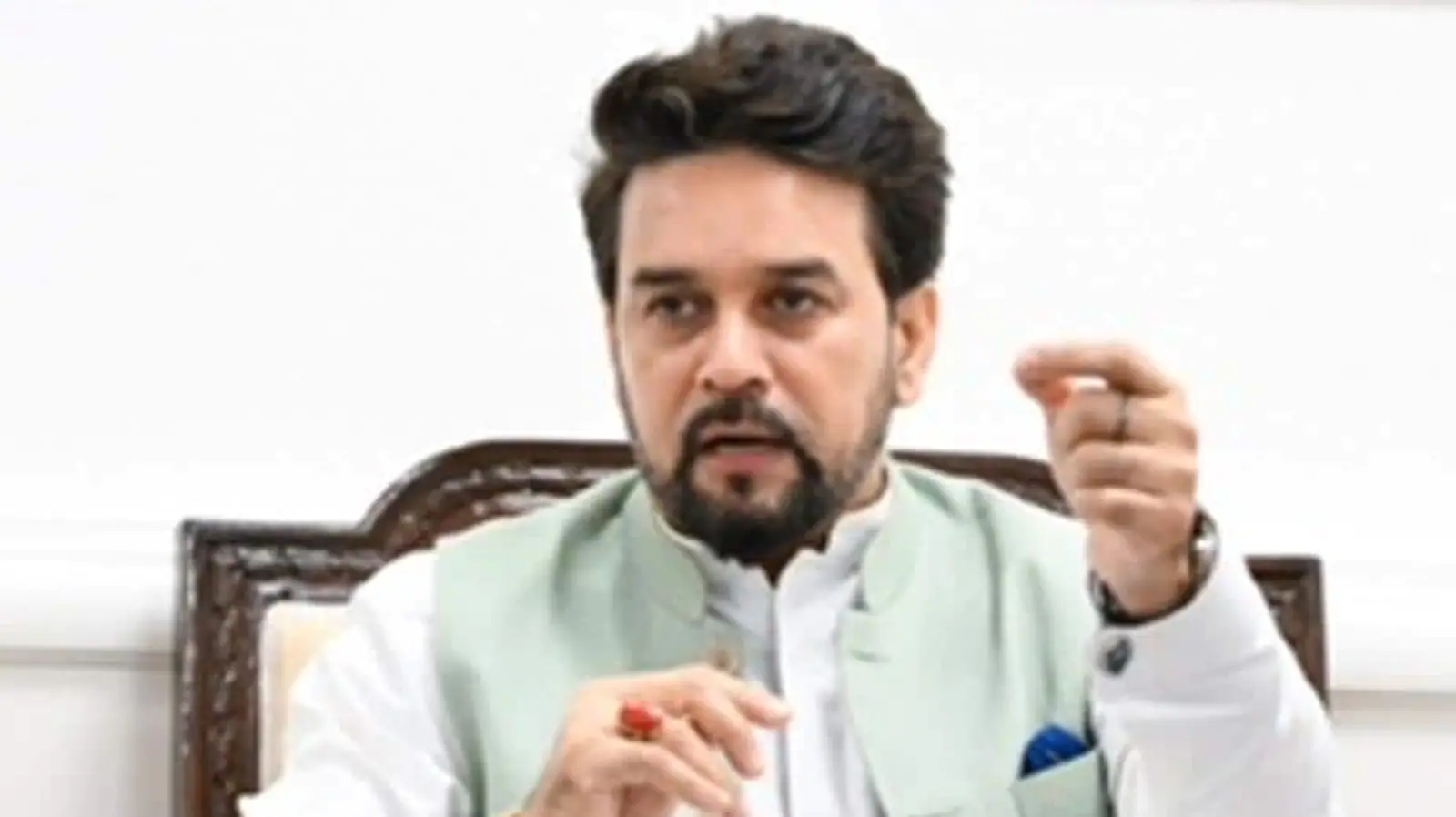 History In India Must Be Presented Very Carefully: Anurag Thakur  