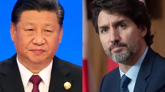Friendship Goes Face-Off : Jinping jostles indignance over Trudeau