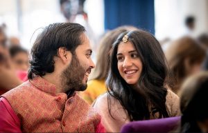 Anant Ambani with Radhika Merchant