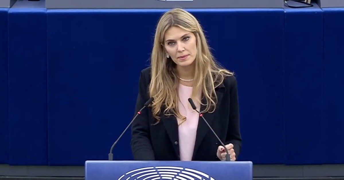 European Vice President Eva Kaili.