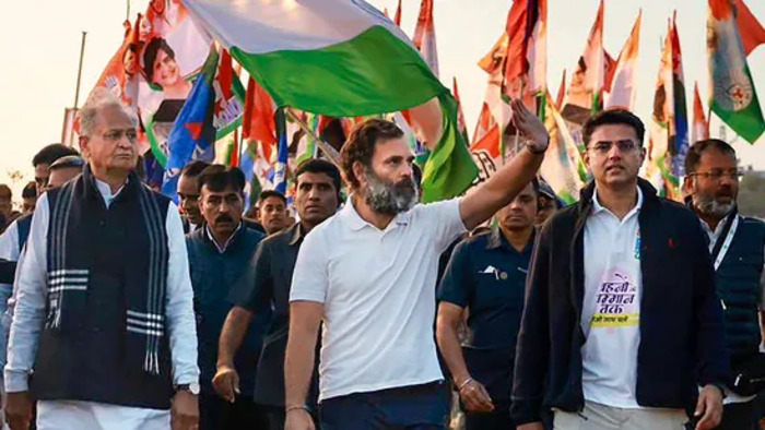 Rahul Gandhi’s Yatra Completes 100