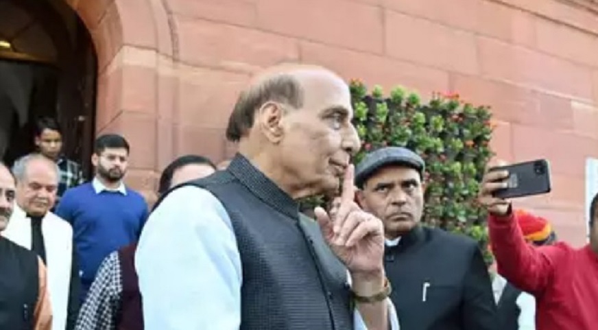 Defense Minister Rajnath Singh