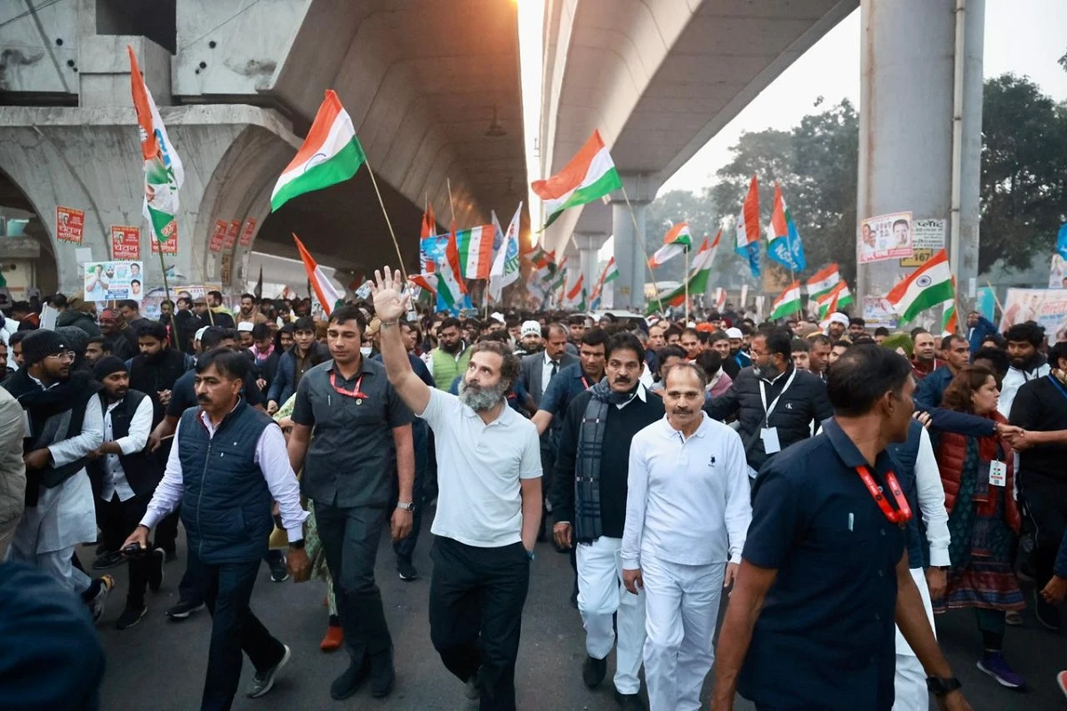 Bharat Jodo Yatra: Rahul Gandhi Will Walk 23 km In Delhi, Said- RSS And BJP Are Spreading Fear And Hatred