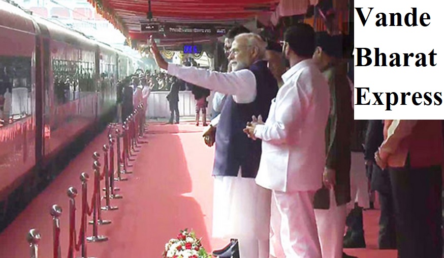 PM Modi inaugurates Vande Bharat Express