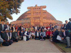 G-20 Visitors in Sanchi