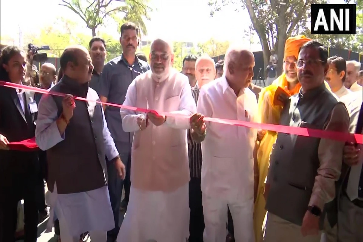 Karnataka: Home Minister Amit Shah inaugurated the stadium in Hubli