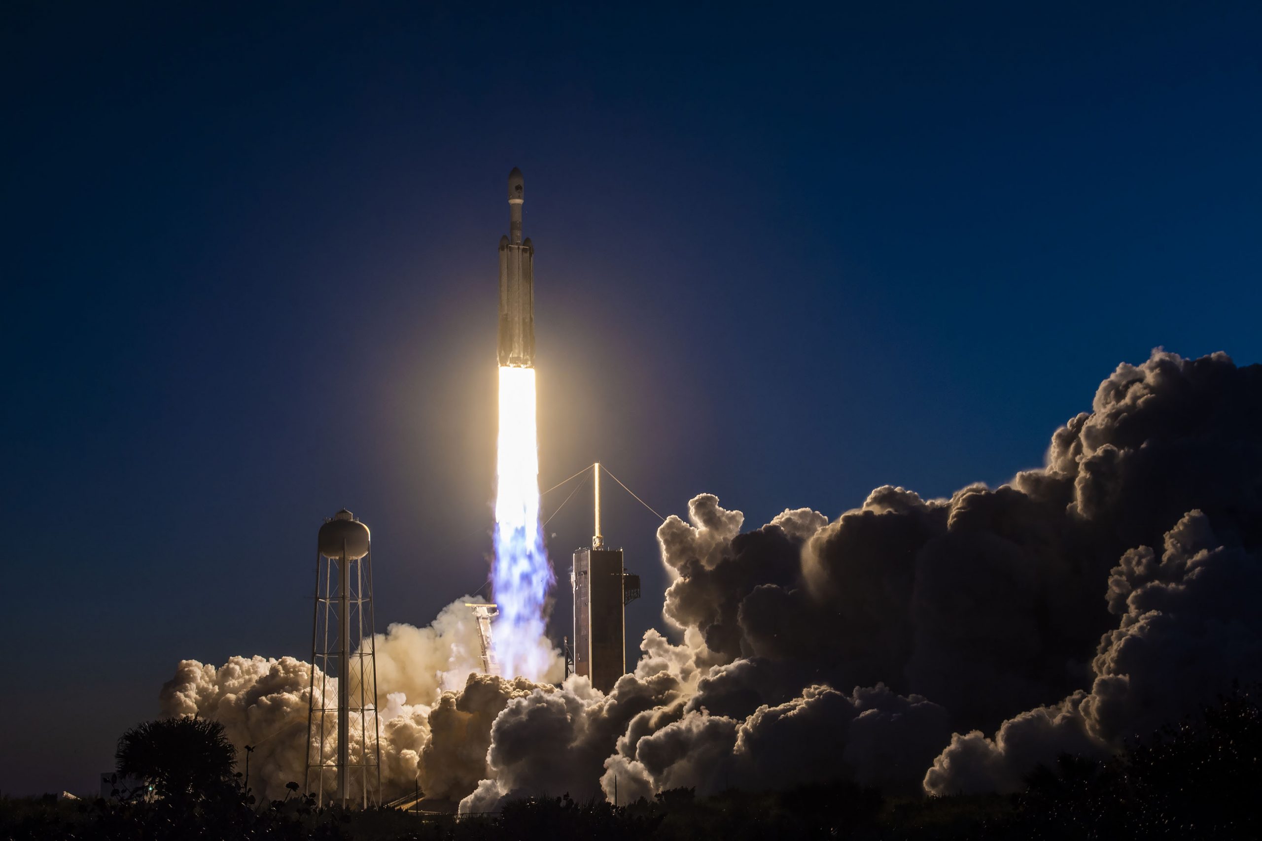 Falcon Heavy Launches The USSF-67 Mission To A Geosynchronous Earth Orbit