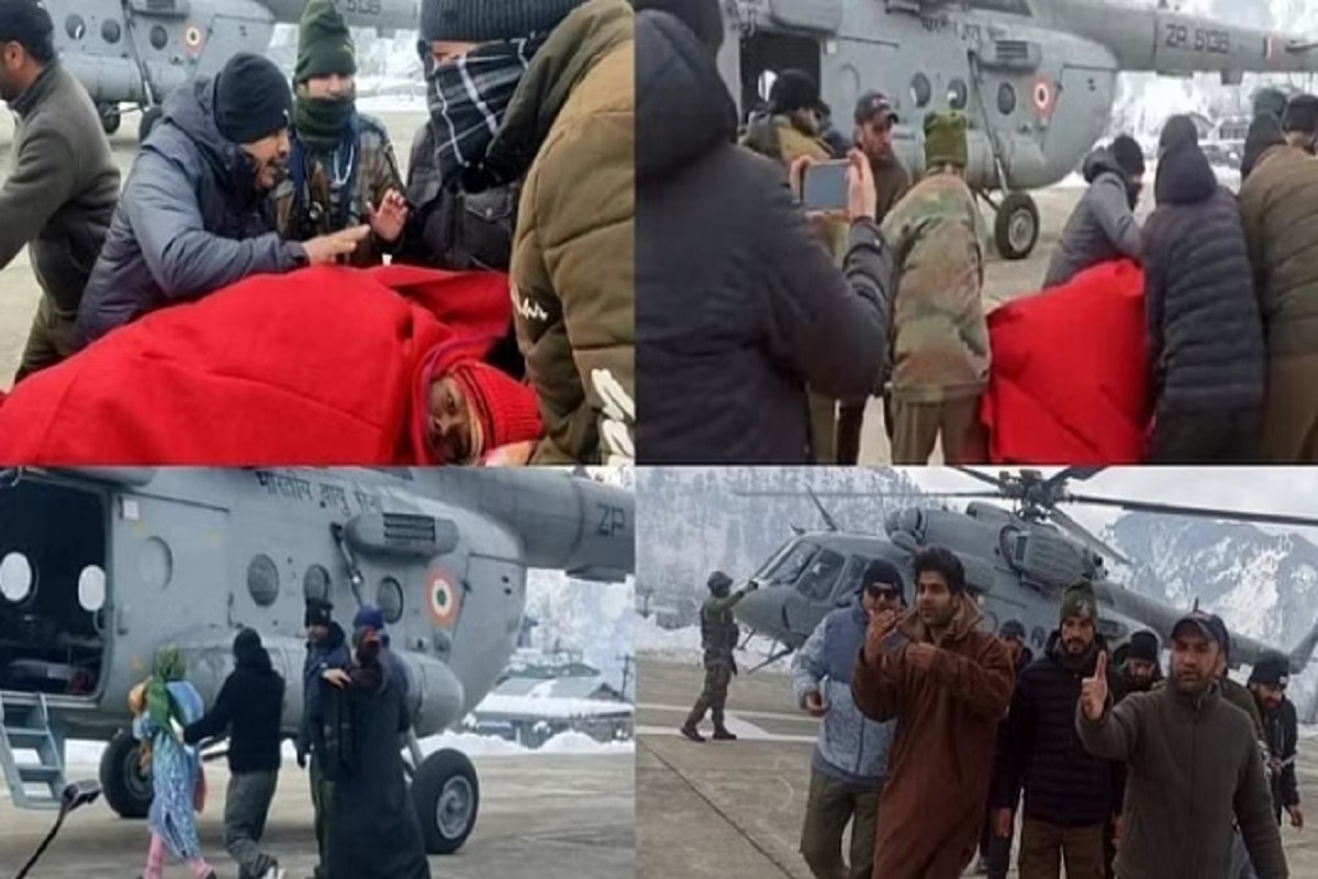 Pregnant Woman Airlifted To Srinagar Ahead Snowfall; Temperature Dip To 2 Degrees Celsius Predicted In North, Says IMD