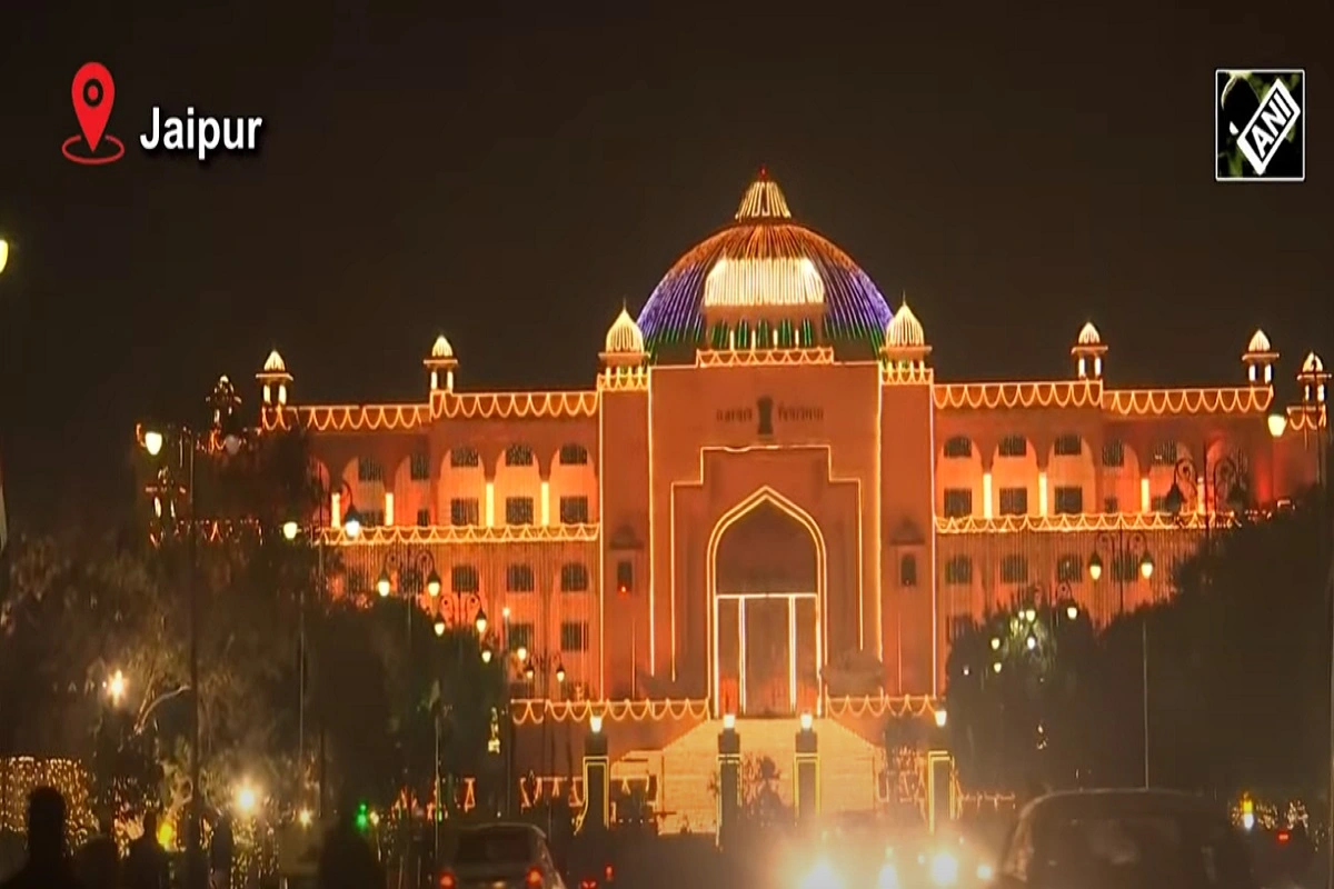 Rajasthan’s government building brighten up with Tricolor during Republic Day
