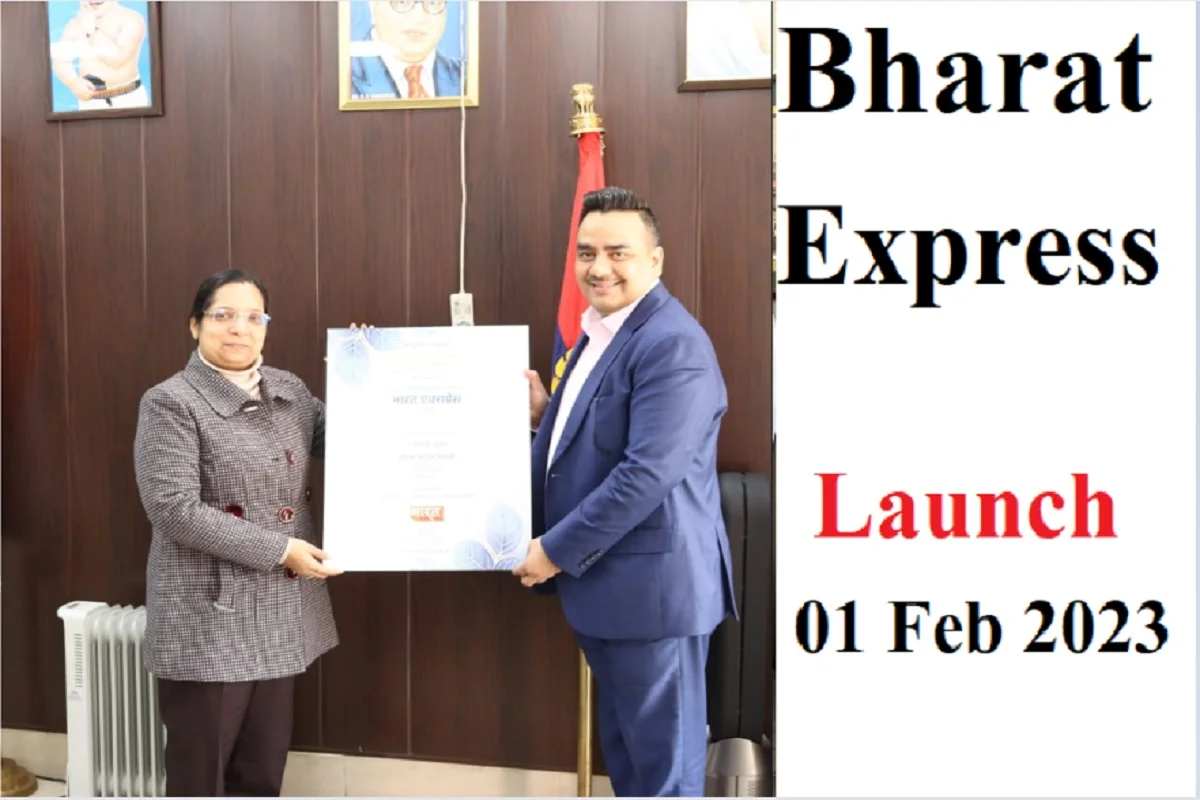 Bharat Express Chief Upendrra Rai Meets Noida Police Commissioner Lakshmi Singh, Invites Her To The Channel Launch