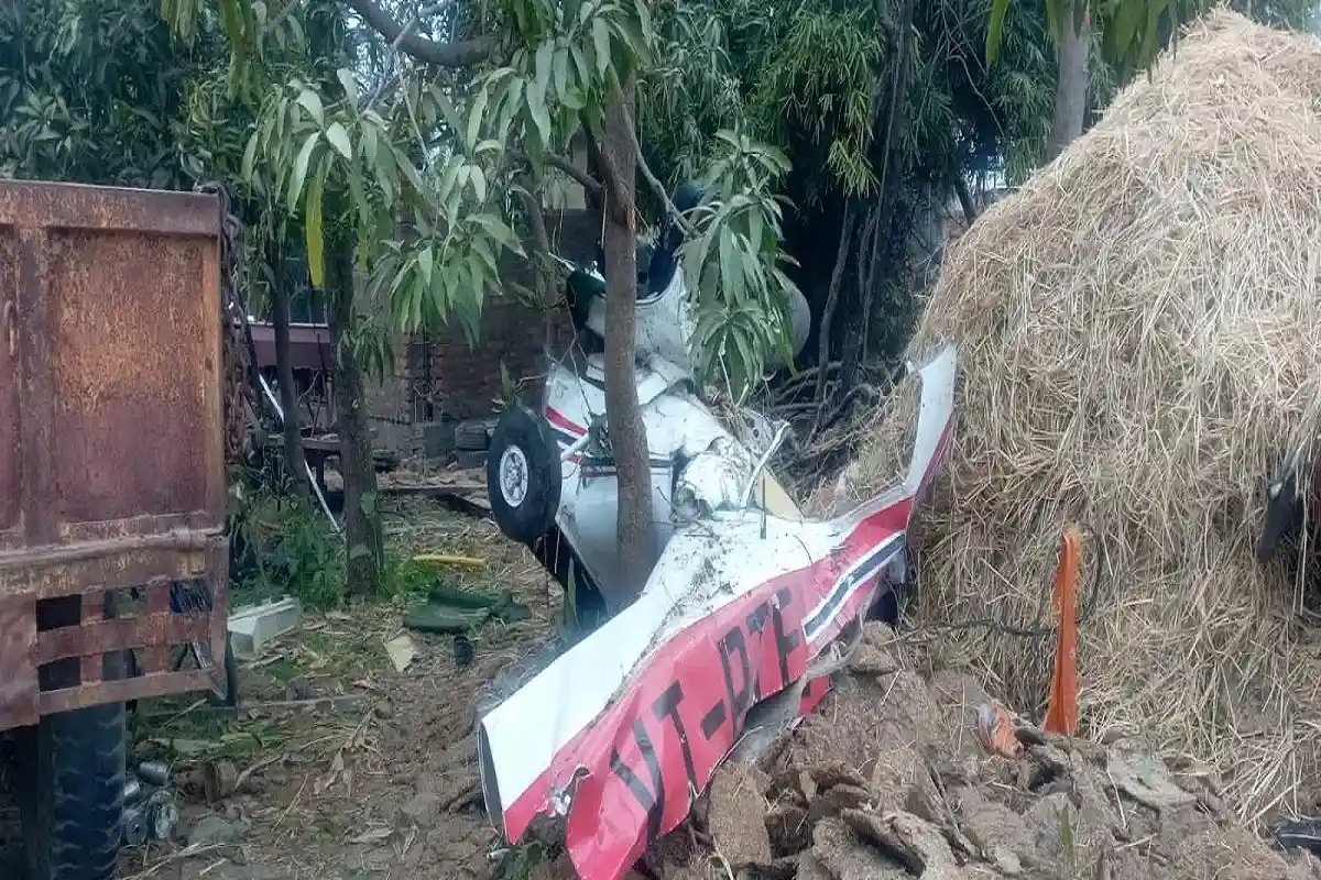 MP: Plane Crash In MP’s Rewa, Pilot Killed