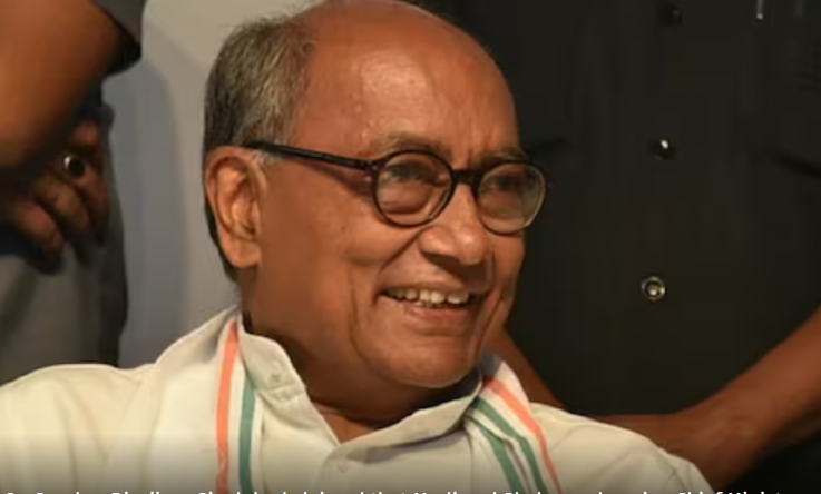 Congress leader with controversies, Digvijay Singh