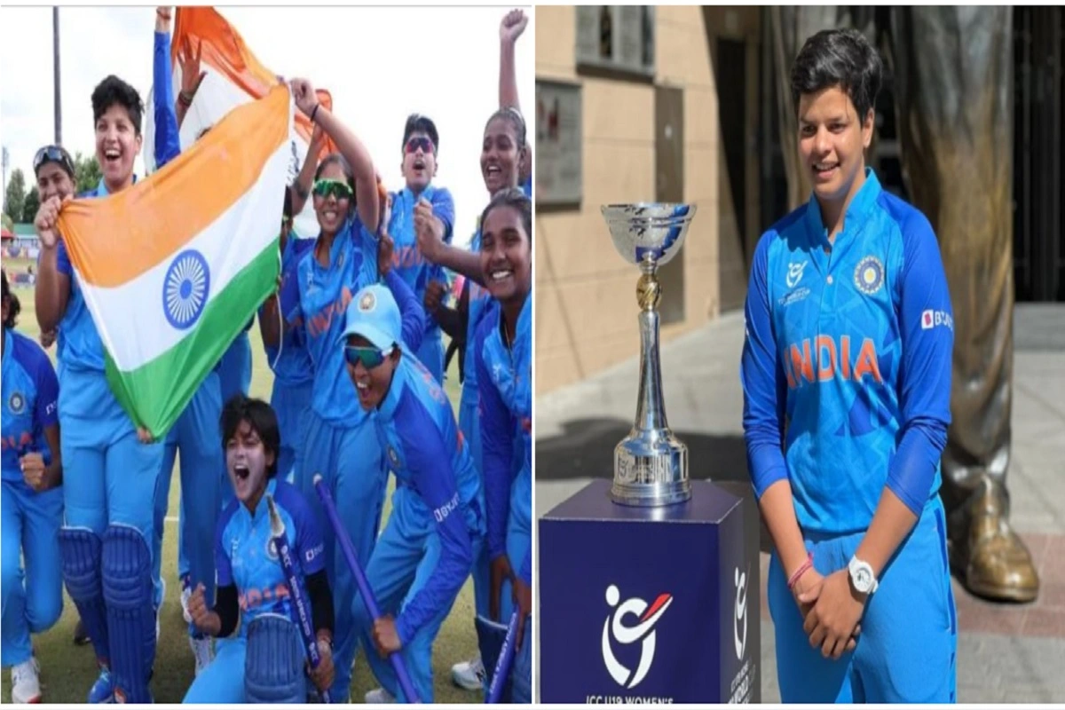 U-19 Women’s World Cup: India creates history, lifts winning trophy by defeating England by 7 wickets