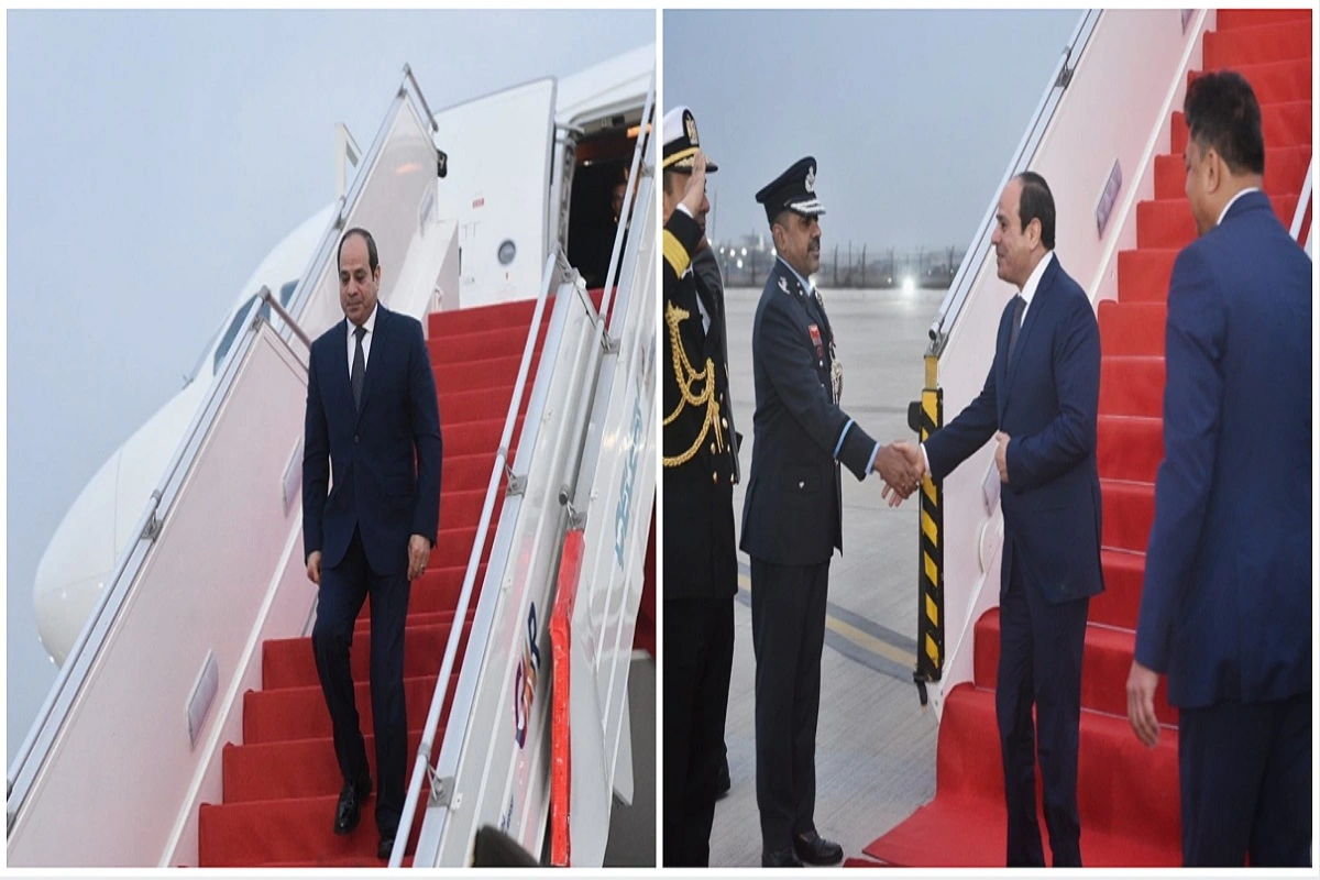 Egypt President Fattah El-Sisi arrives in India as ‘Chief Guest’ of 74th Republic Day