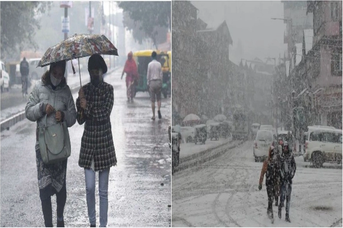 Weather: Rain is likely to continue in North India; Heavy showers and snowfall are predicted in Himalayan region