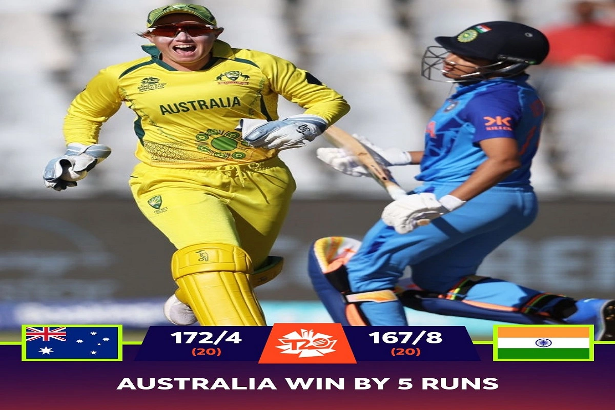 Women’s T20 World Cup: India Out From Finale Race As Australia Wins In Nail-Biting Semi-Finals