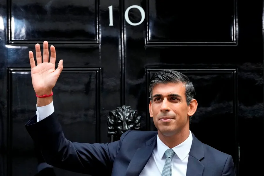 British Prime Minister Rishi Sunak