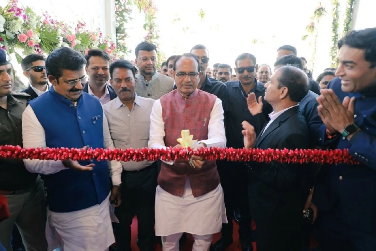 Chief Minister Shivraj Singh Chouhan Inaugurating IT Campus