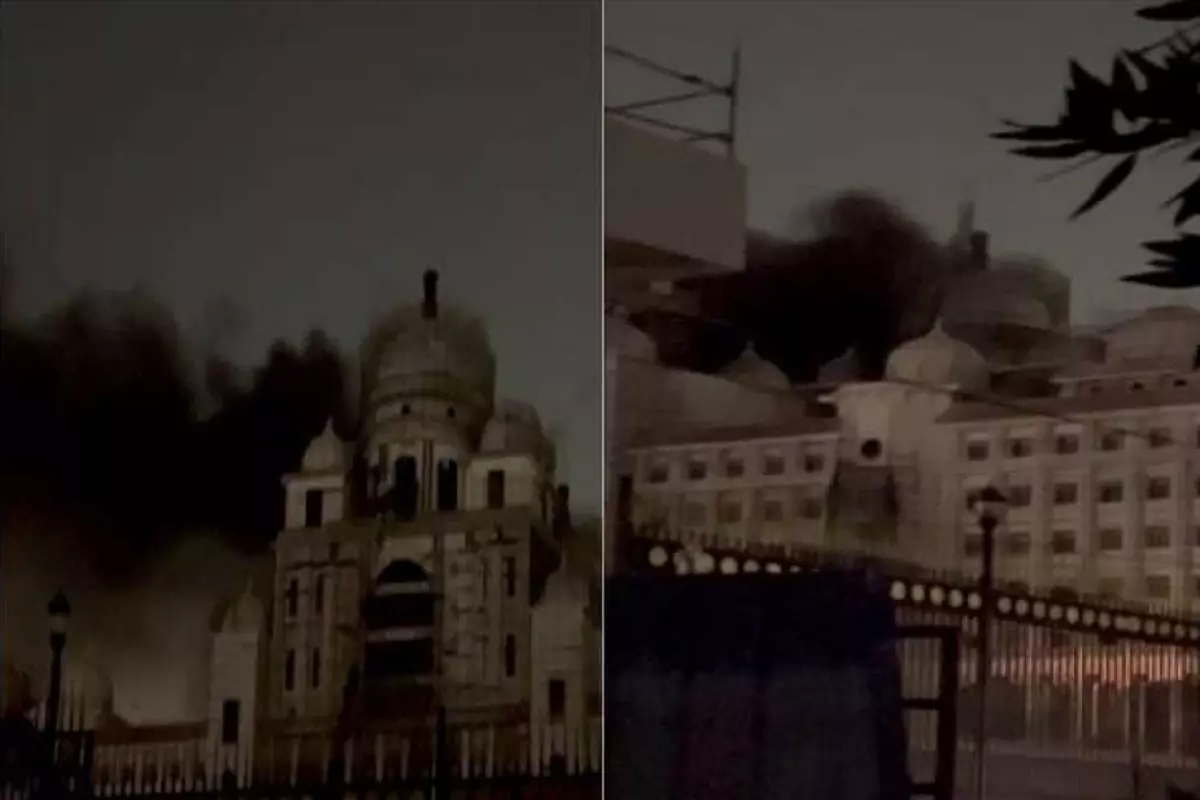 Hyderabad: Fire Broke Out At New Secretariat Building; No Casualties Reported