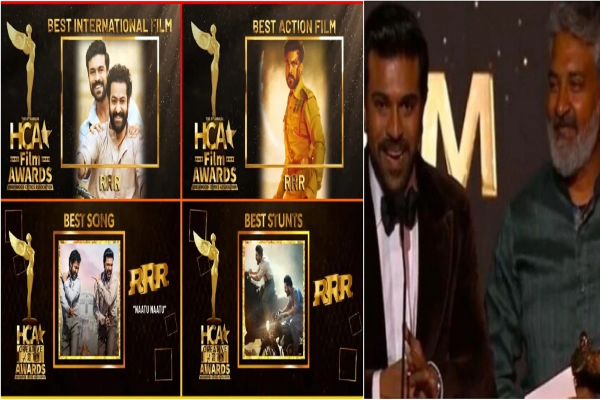 HCA Film Awards: Its RRR’s Night! SS Rajamouli’s Magnum Opus Film Grabs 4 Trophies