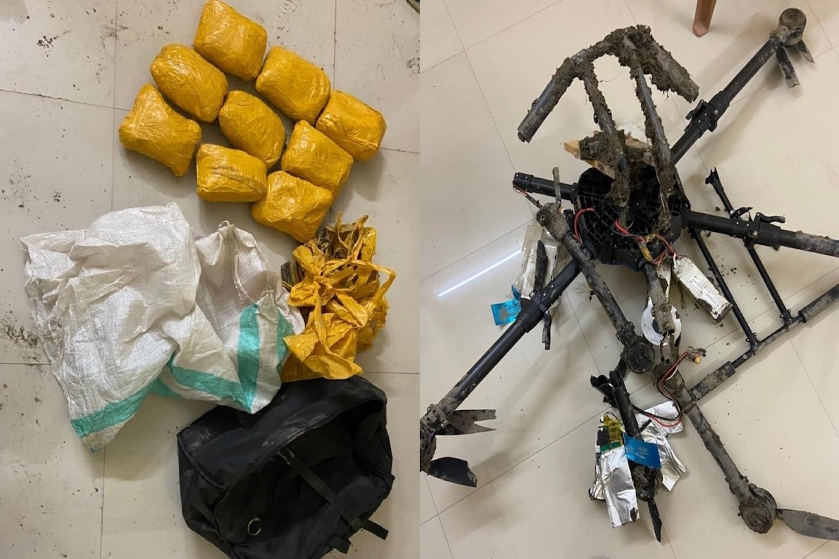 BSF Shoots At Three Drones On Indo-Pak Border, Recovers 10 Kg Heroin