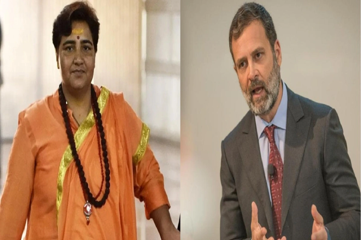 “Son Born To A Foreign Woman Can Never Be A Patriot,” Pragya Thakur Slams Rahul Gandhi