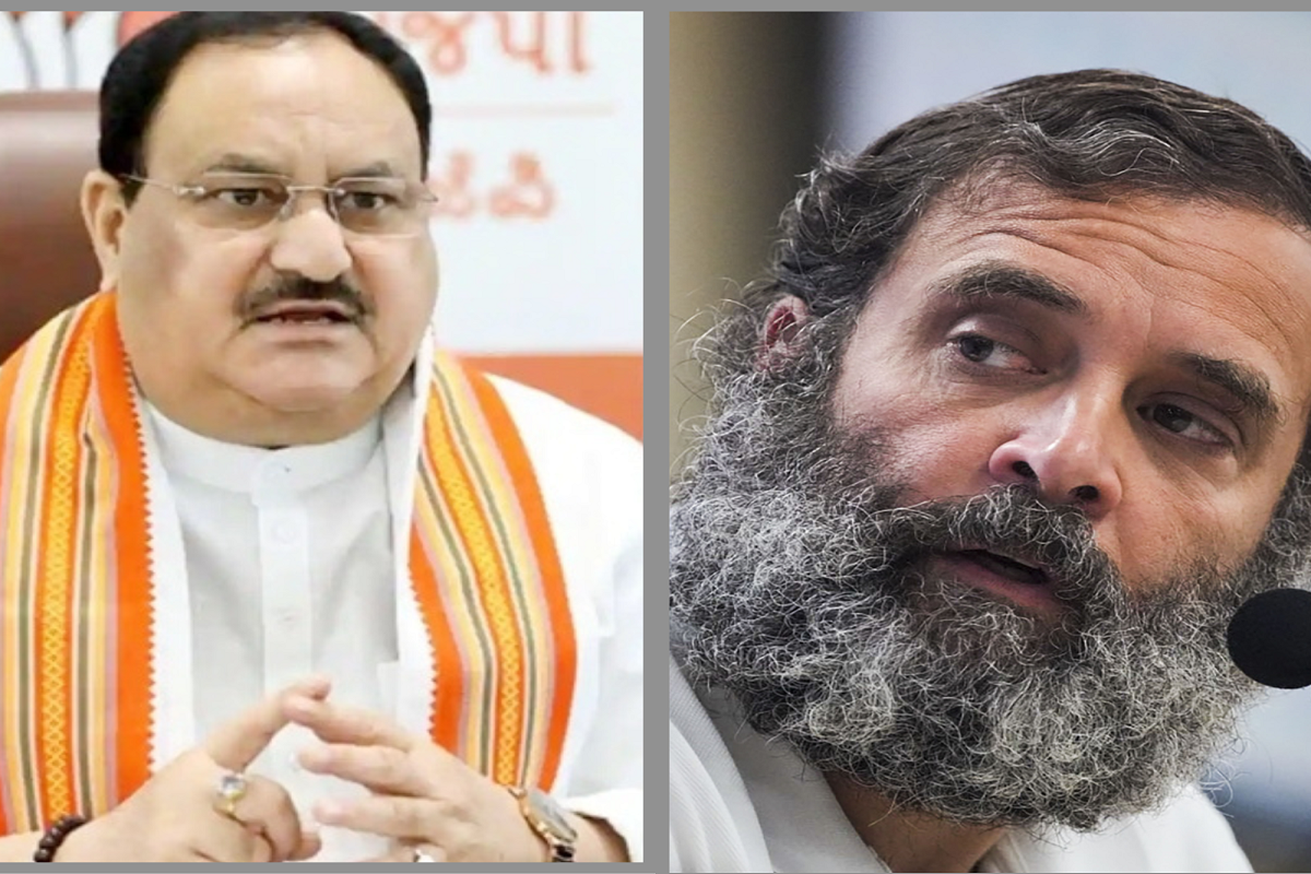 “Rahul Gandhi Reduced Levels Of Political Discourse”, Says Nadda; While BJP Runs Campaign Against Rahul