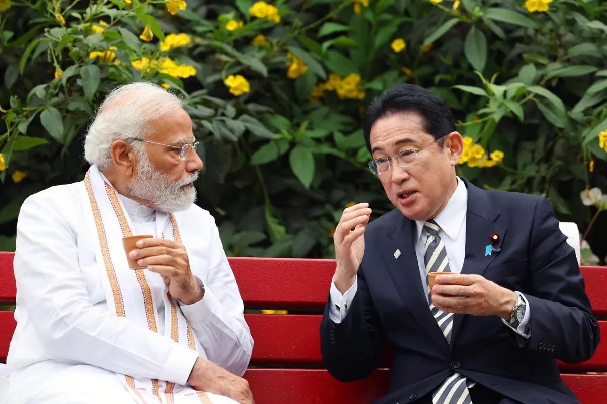 Indian PM with Japanese counterpart