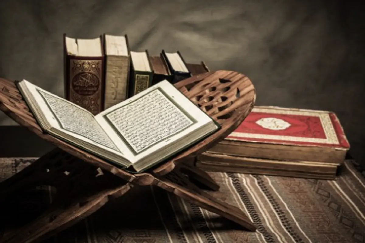 Young Kashmiri Girl And Pakistani Woman Hand-Write Holy Quran