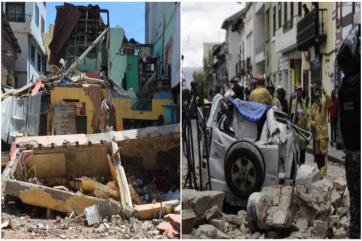 14 Killed, Several Injured As 6.8 Magnitude Earthquake Hit Ecuador And Peru