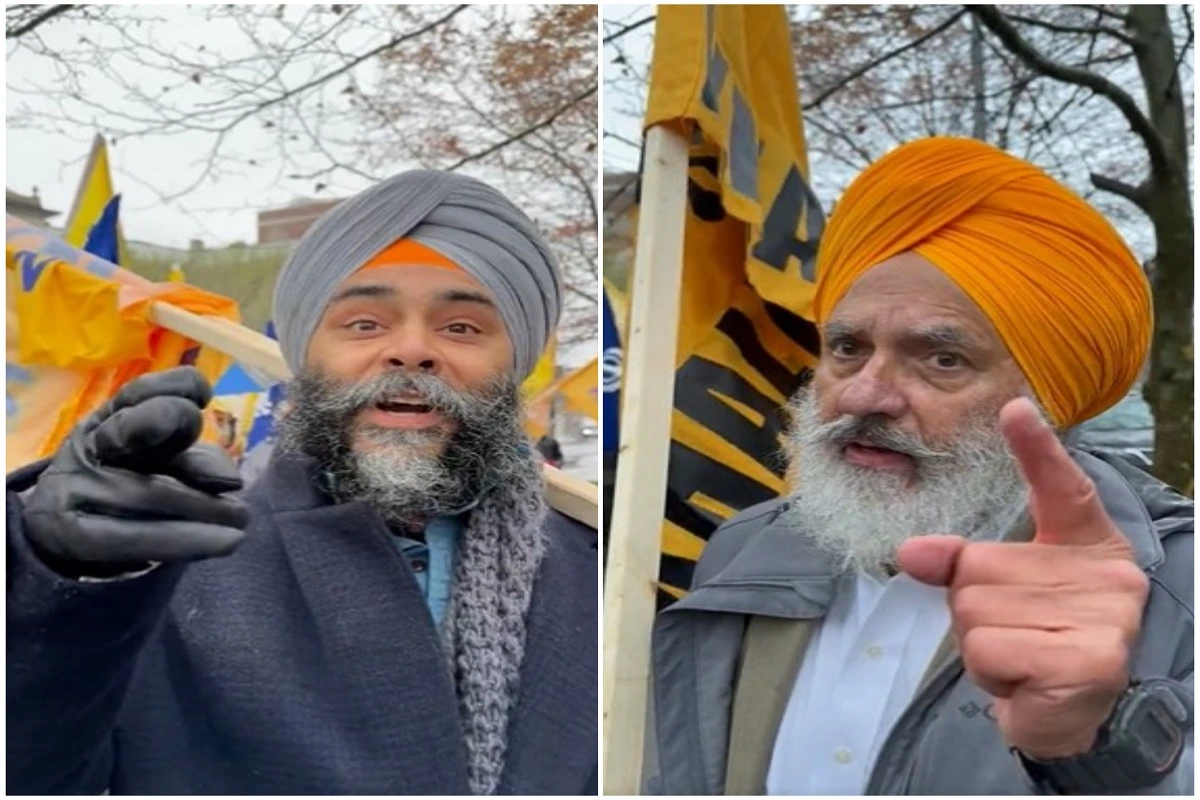 Indian Journalist Khalistani supporters