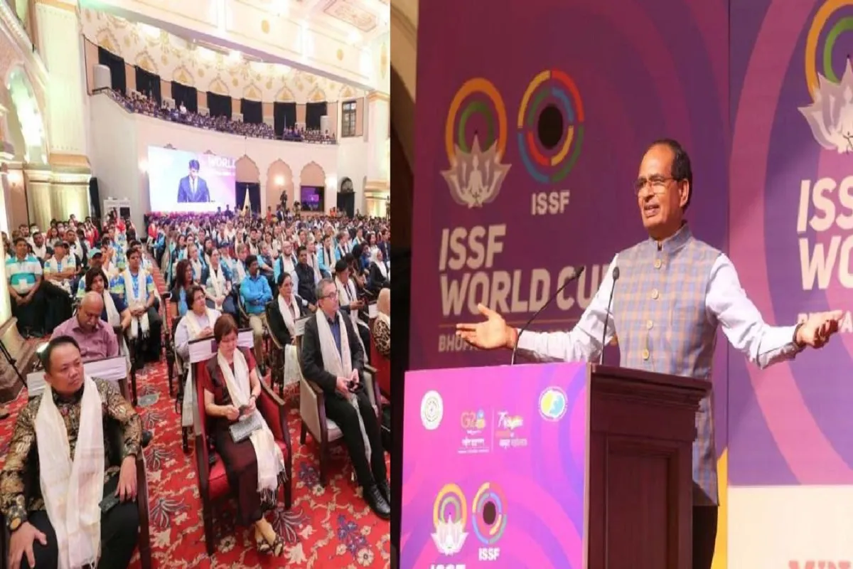 CM Shivraj Inaugurates World Cup Shooting Tournament, Says – “Will Make Bhopal A Sports Hub”