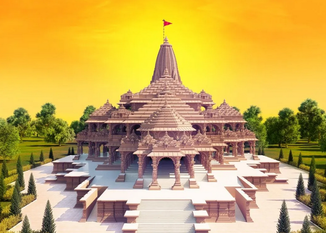 Grand Ram Mandir is in making in Ayodhya