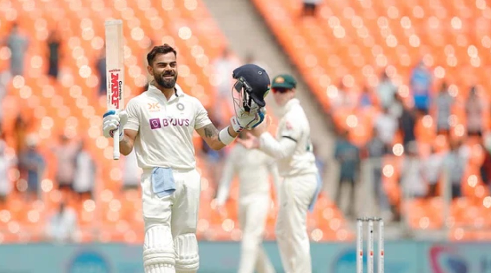 Kohli gets much-awaited Test hundred