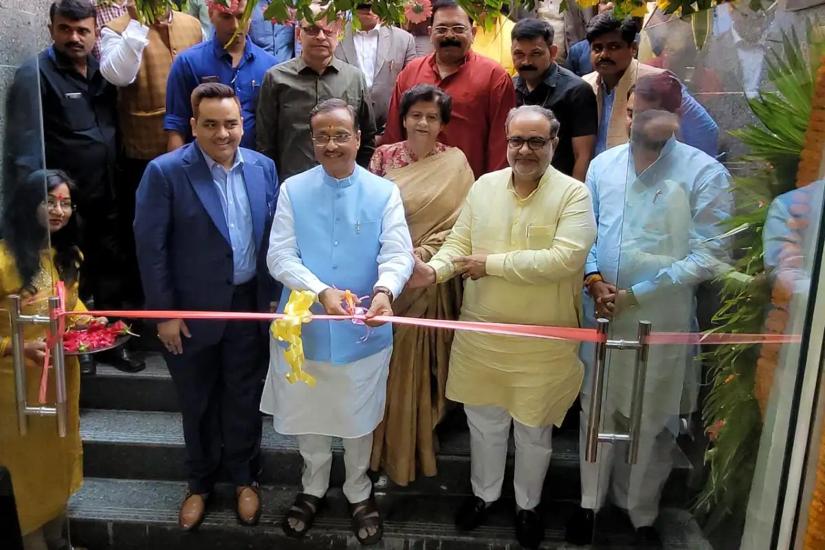 Former Deputy CM Dinesh Sharma Inaugurates Bharat Express’ New Bureau Office In Lucknow