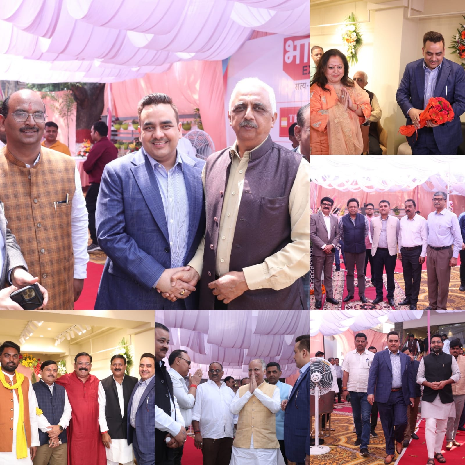 Bharat Express’ Lucknow Bureau Inauguration: BJP State President Bhupendra Singh Chaudhary, Juhie Singh And Others Graced The Event And Extended Best Wishes