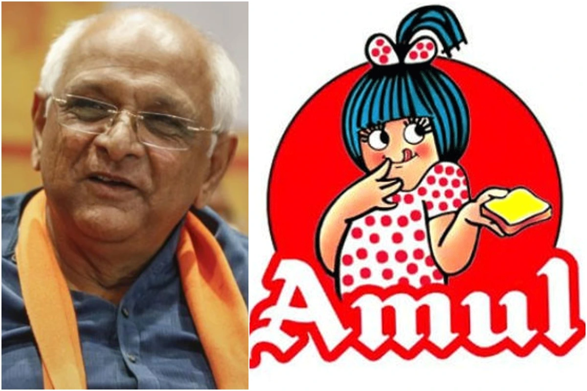 Amul-Nandini Row: Gujarat CM Patel Says “No Need To Boycott Amul In Karnataka”