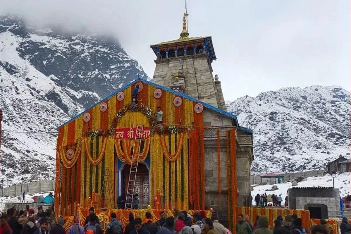 Kedarnath Shrine Portals Reopen For Devotees Despite Bad Weather