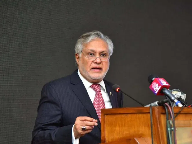 Pakistan Finance Minister Ishaq Dar