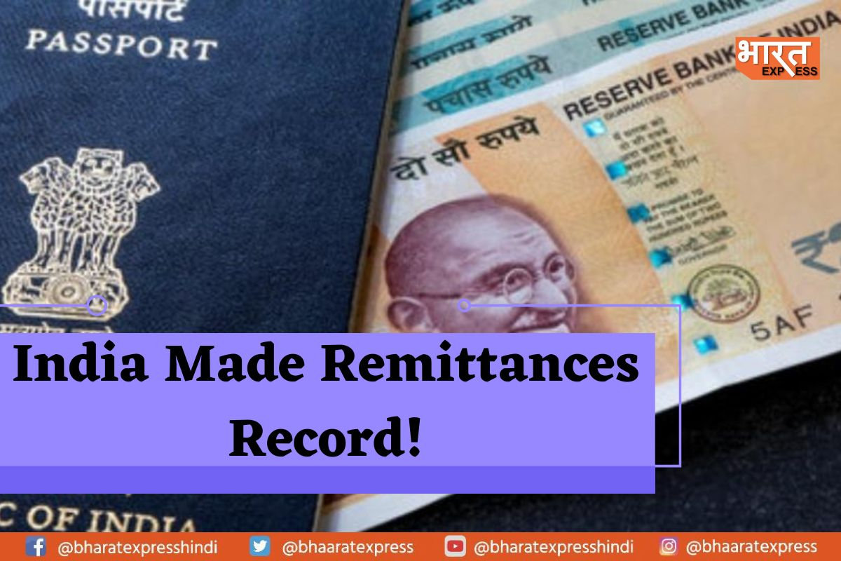 Record-Breaking Remittances: India Crosses $100 Billion Mark in 2022