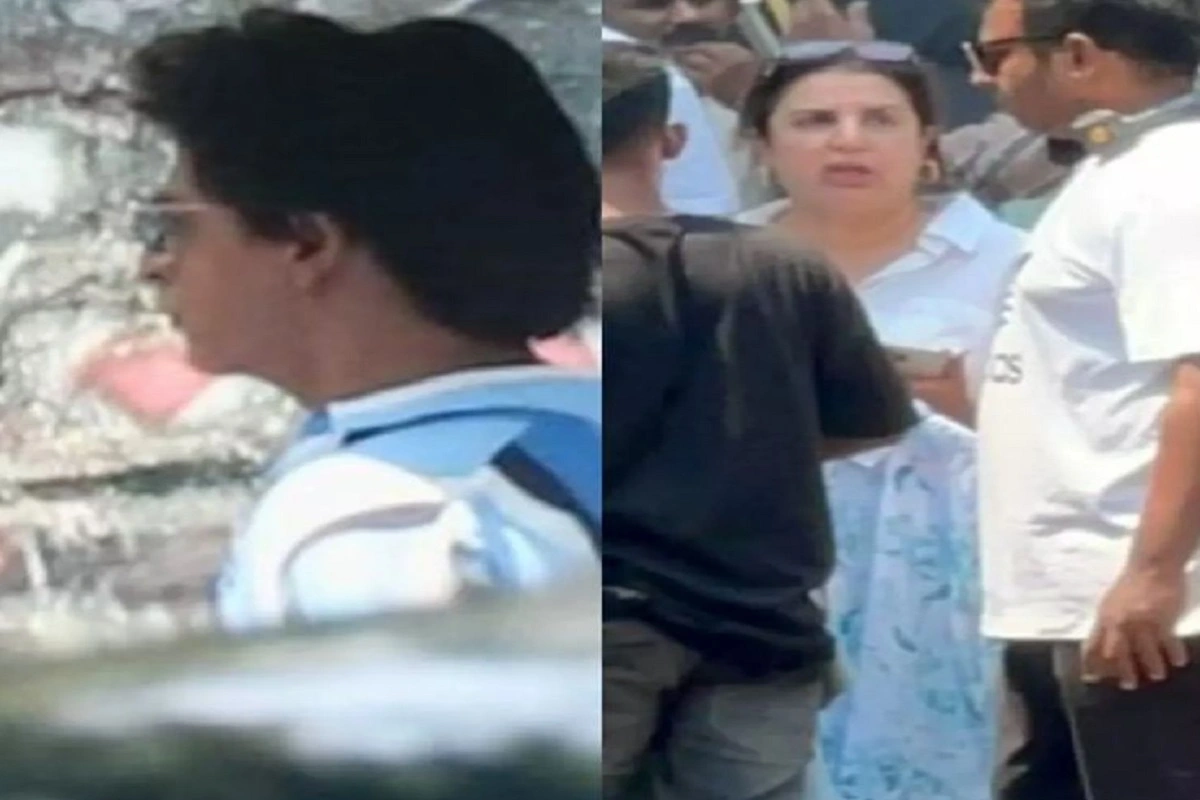 Shah Rukh Khan and Farah Khan Are Filming Song For Jawan In Mumbai, See Pictures